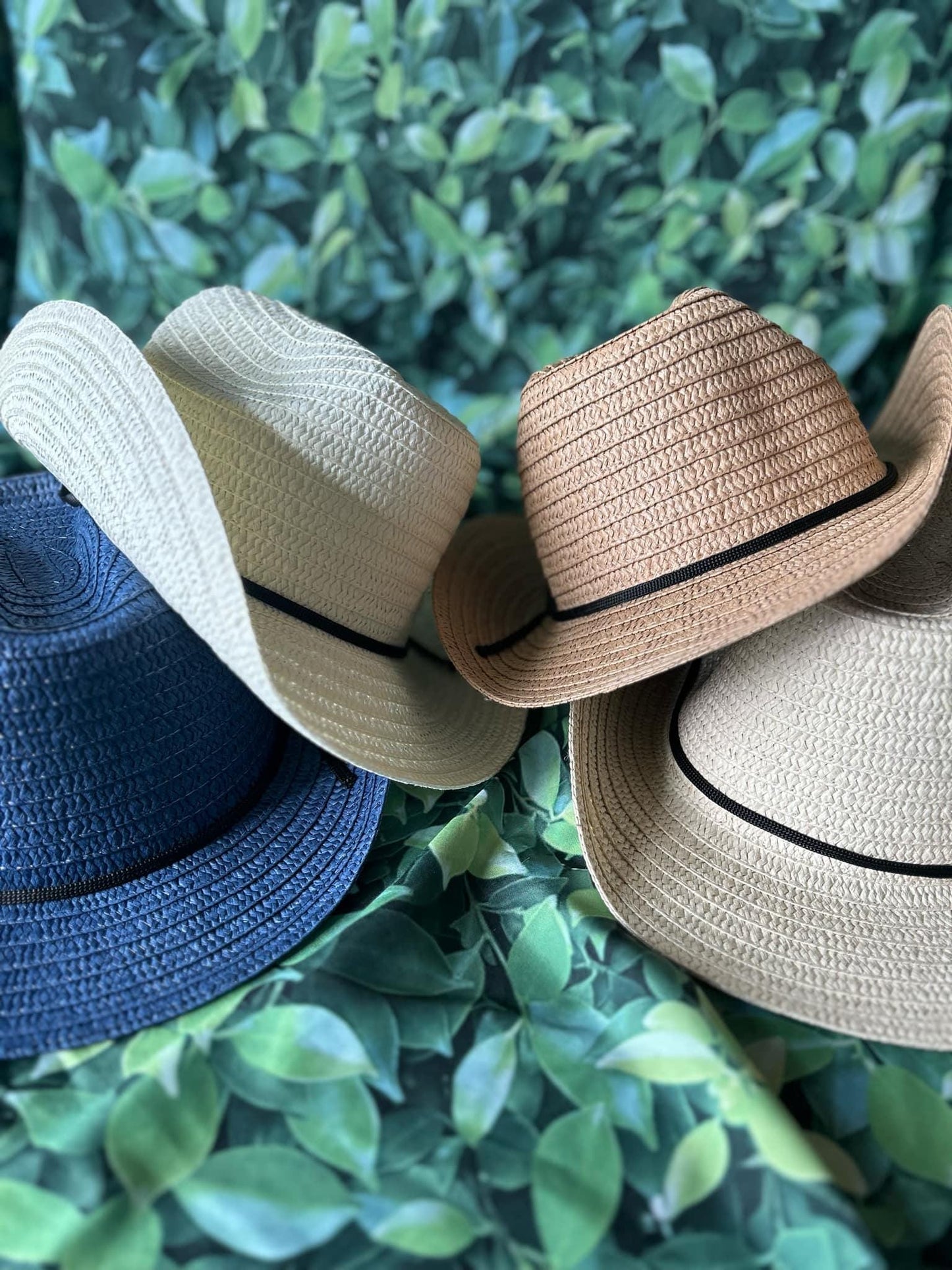 Straw Cowgirl Hat- Create Your Own!- Boho Cowgirl Hat- Cowboy Hat- Straw Hat- Straw Sun Hat- Summer Hat- Trendy Hats