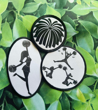 Cheer Leading Patches- Cheer Patches- Custom Patches- Sublimation- Cheer Mama- Cheerleading