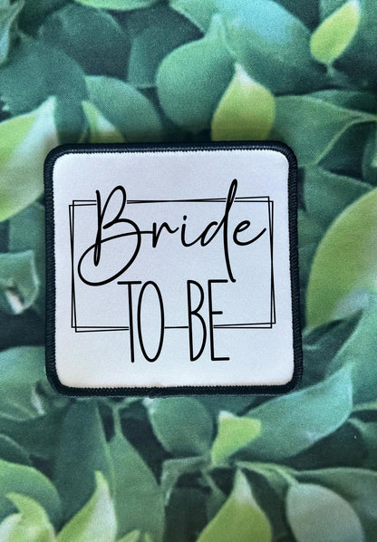 Bachelorette Patches- Bach Squad- Bach Tribe- Bach Crew- Bride To Be- Trucker Hats- Custom Patches- Sublimation- Iron On