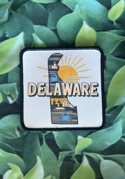 State Patches- Iron On- Michigan- Utah- New York- Delaware- North Carolina- Kentucky- Montana- Trucker Hats- Sublimation- Beanies