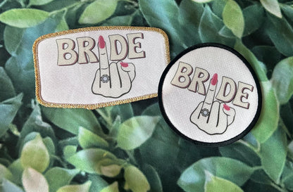 Bride Patches- Sassy Bride- Ring Finger- Wedding Patches