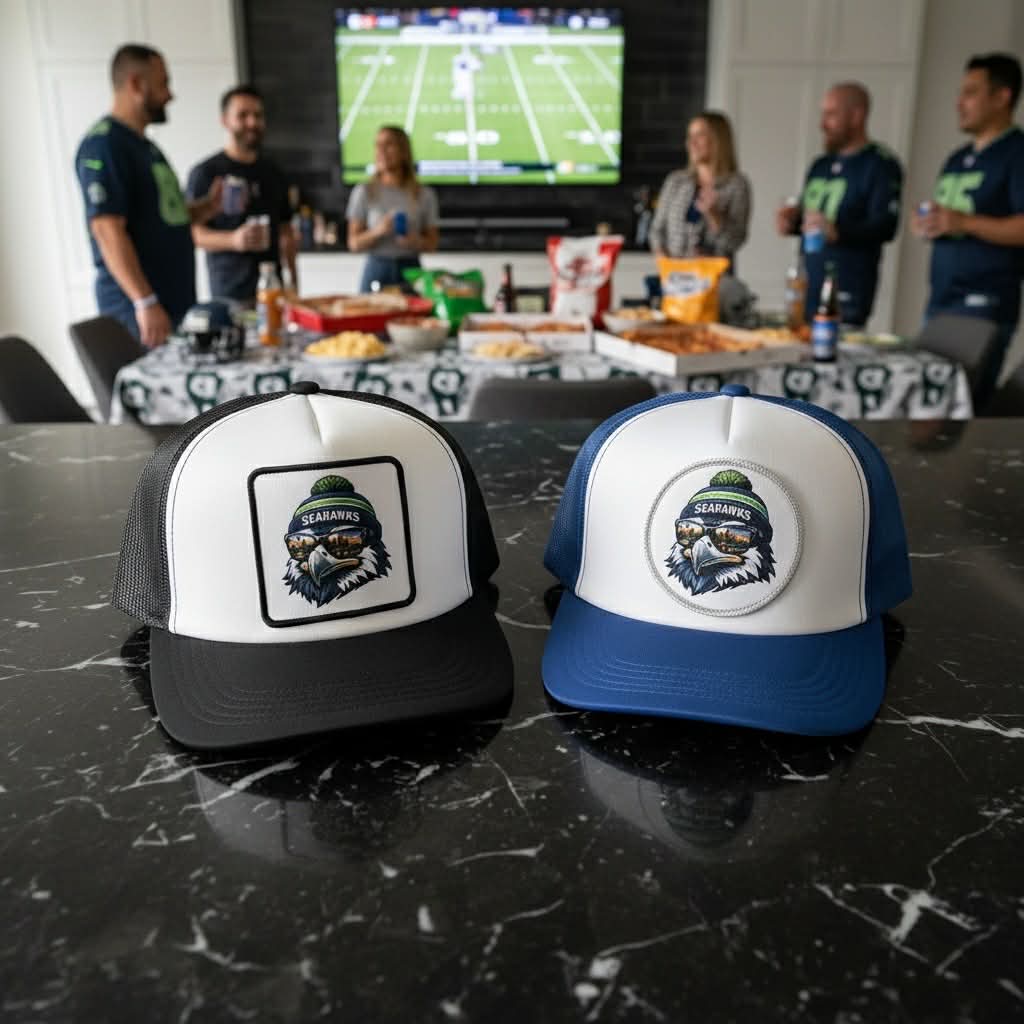 SEAHAWKS! Team Spirit! Football Patches. Seahawks Patch
