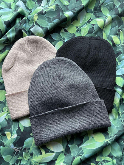 Create Your Own Beanies- Lots of Colors- Warm Hats- Trendy Beanies- Add Patches