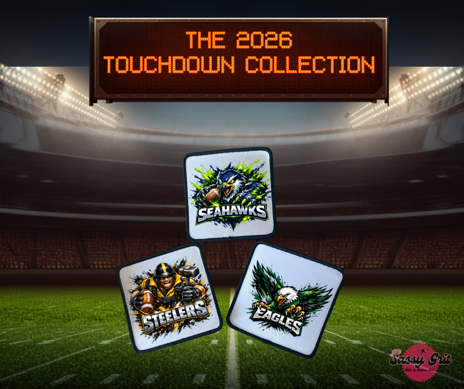 Touchdown Collection Hat Patches (Multiple Options)