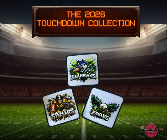 Touchdown Collection Hat Patches (Multiple Options)