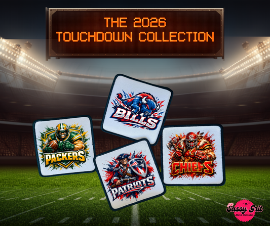 Touchdown Collection Hat Patches (Multiple Options)