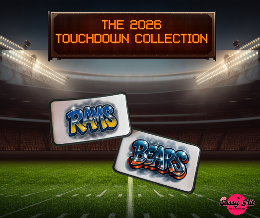 Touchdown Collection Hat Patches (Multiple Options)