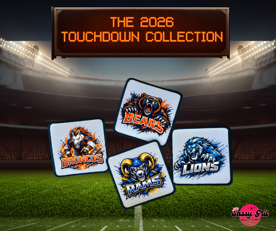 Touchdown Collection Hat Patches (Multiple Options)