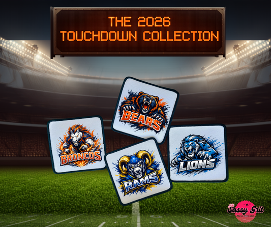 Touchdown Collection Hat Patches (Multiple Options)
