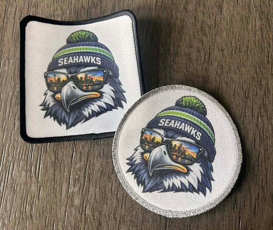 SEAHAWKS! Team Spirit! Football Patches. Seahawks Patch