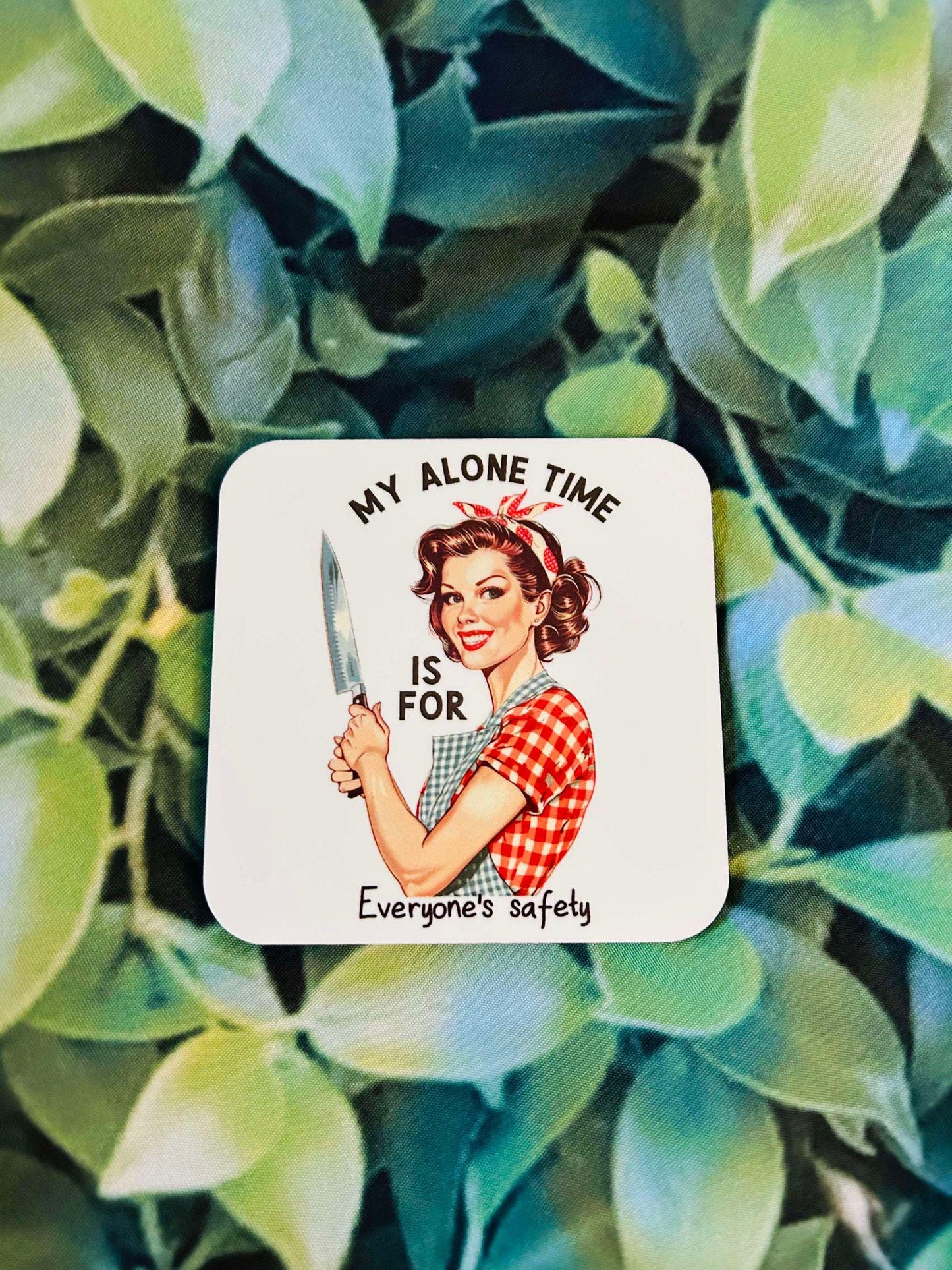 Sassy Magnets! One Glass Away From Saying What I Really Think- My Alone Time Is For Everyone's Safety- Fridge Magnets- Gifts