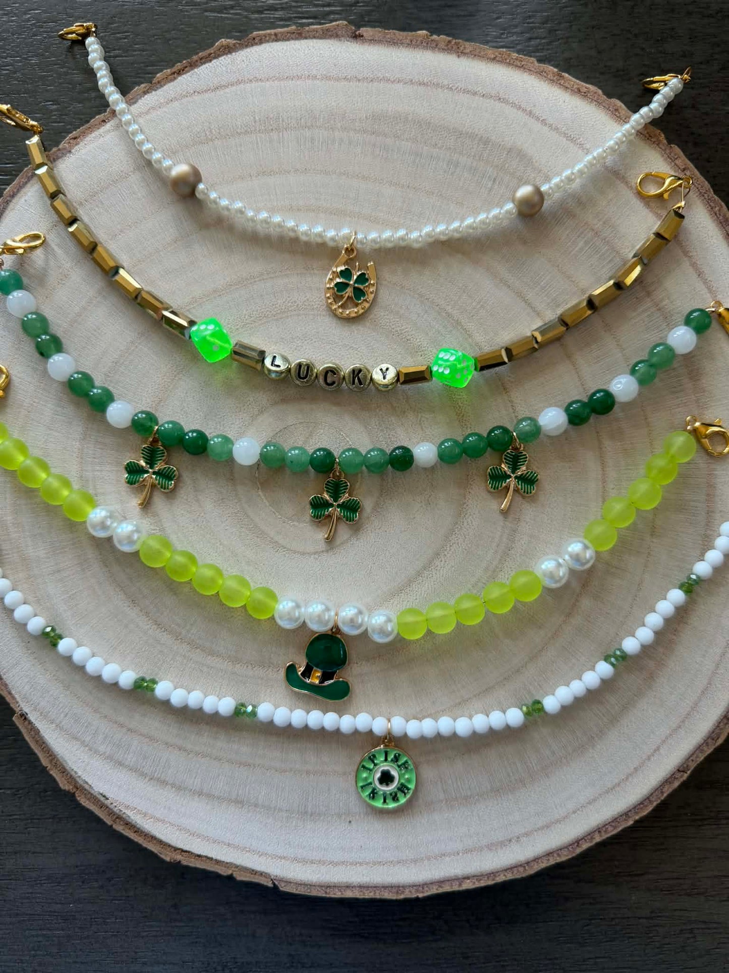 St Patrick's Day Hat Chains - Lucky- Charms