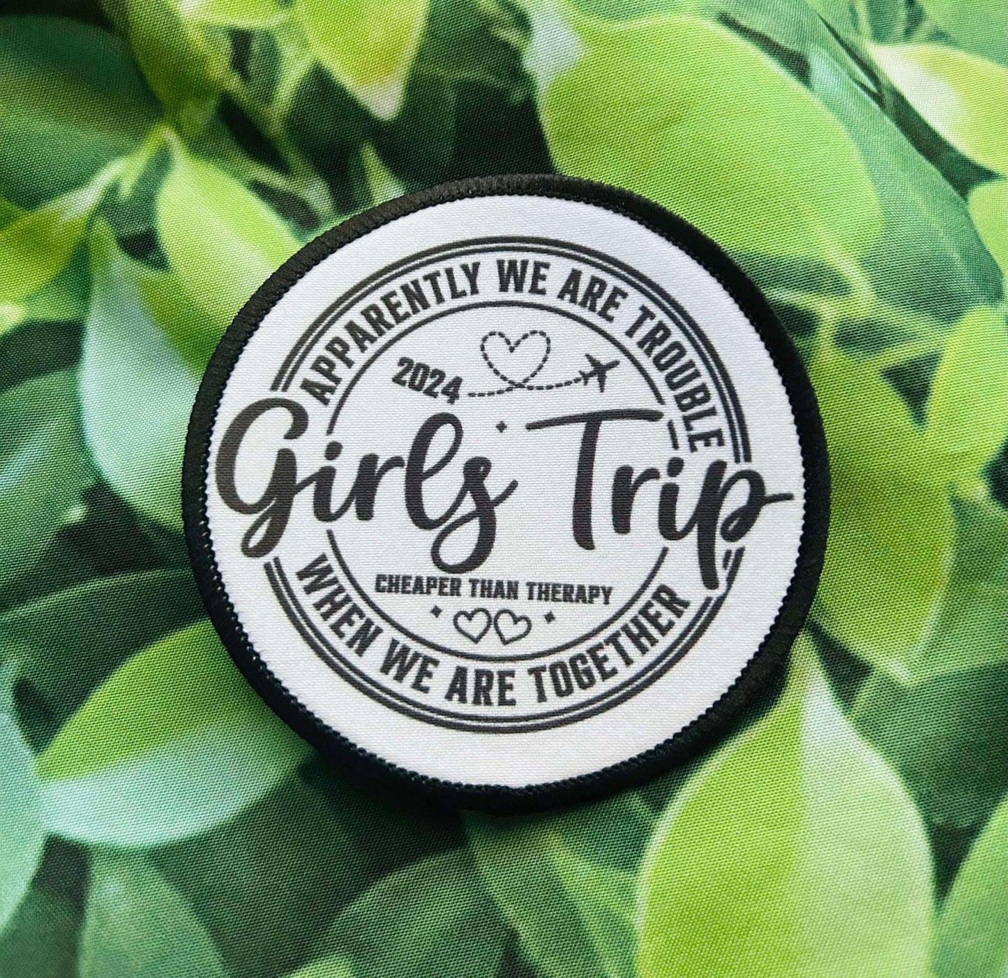 Girls Trip Bundle- Girls Trip- Patches- Sublimation- Trucker Hats- Trucker Hat Patches- Hat Patches- Ill Bring the Alcohol