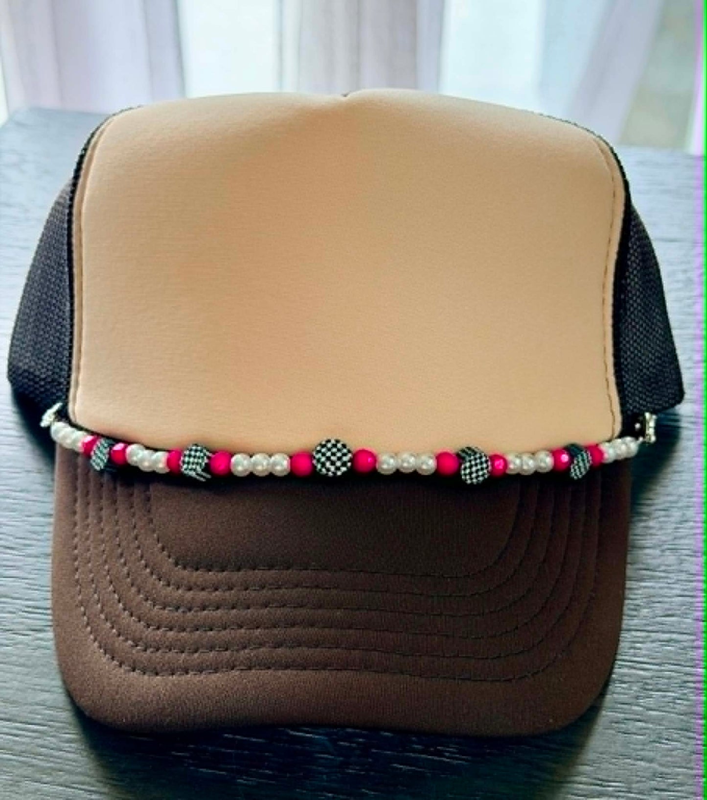 Country Girl Hat Chains- Country- Turquoise- Custom Chains- Trucker Hat Chains