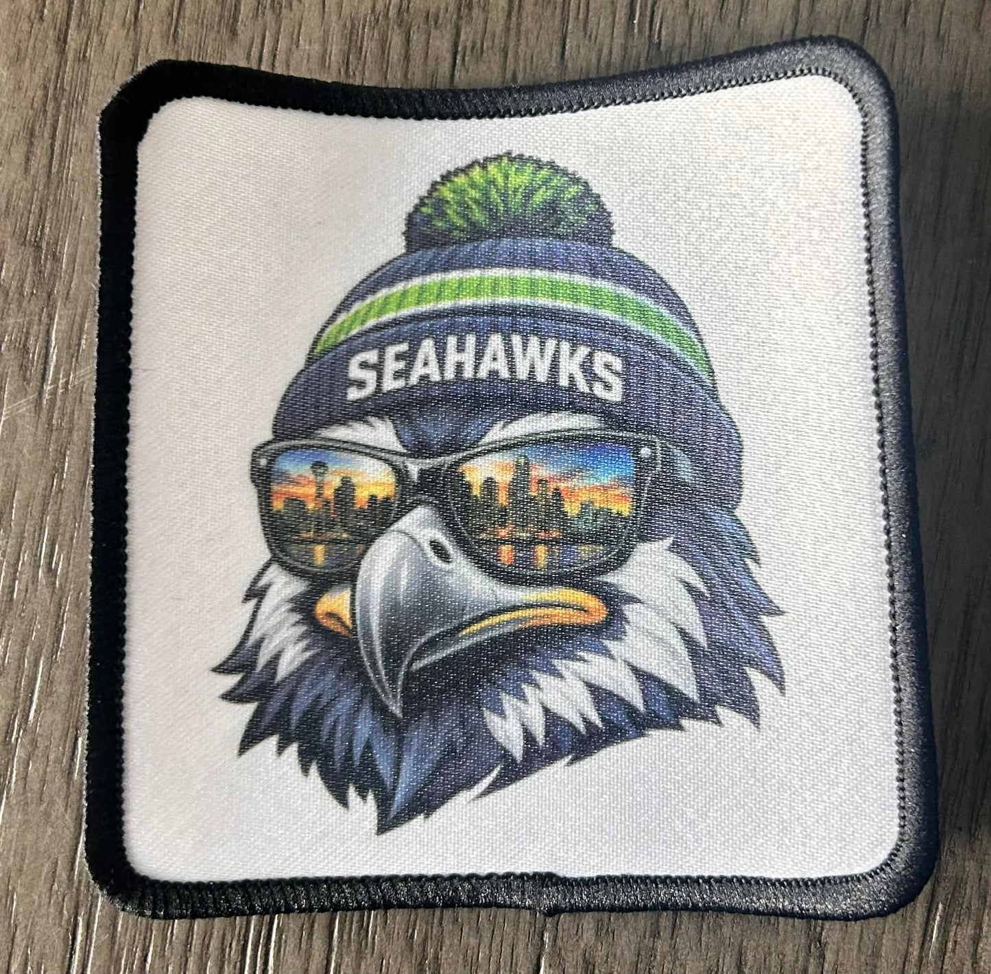SEAHAWKS! Team Spirit! Football Patches. Seahawks Patch