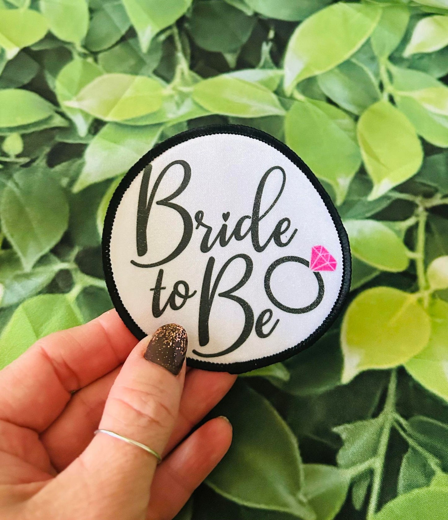 Bride To Be - Sublimation Patch- Custom Patches- Trucker Hat Patches- Bachelorette Trucker Hat- Bride Trucker Hat- Iron On
