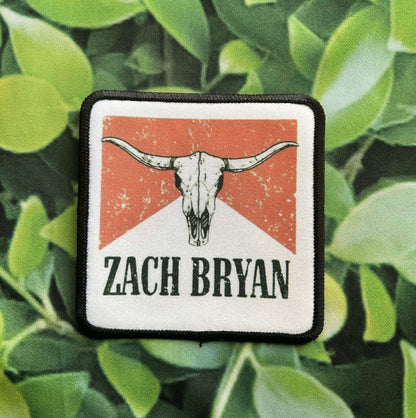 Hardy- Zach Bryan- Patches- Hat Patches- Trucker Hat Patches- Custom Patches- Country Singers- Country- Rock-n-roll- Iron On
