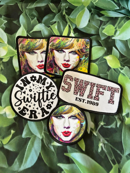 Taylor Swift- In My Swiftie Era- Sublimation Patch- Hat Patch-Trucker Hat Patch