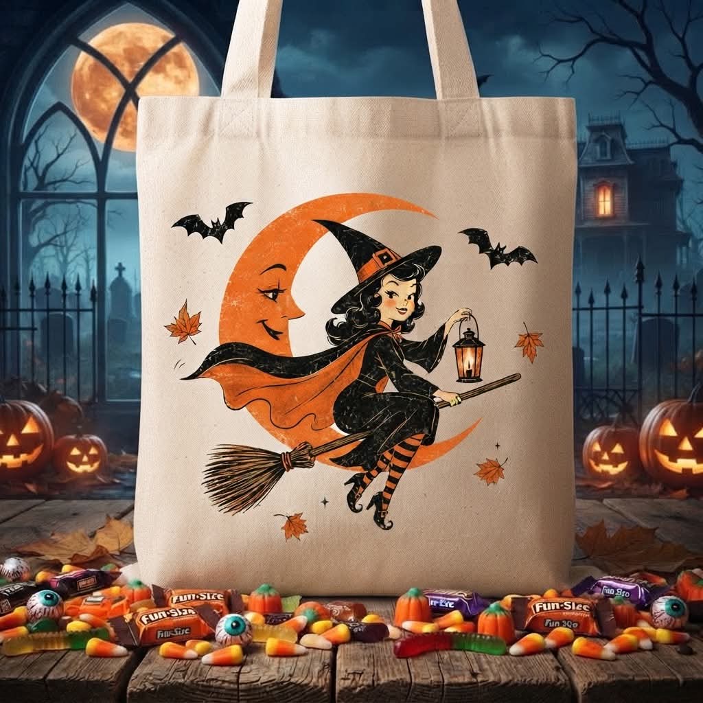 Halloween Treat Bags!! Custom Tote Bags for Kiddos