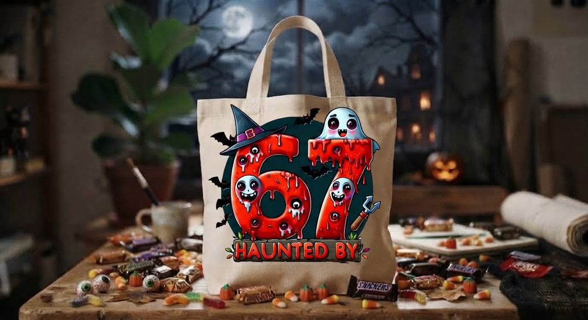 Halloween Treat Bags!! Custom Tote Bags for Kiddos