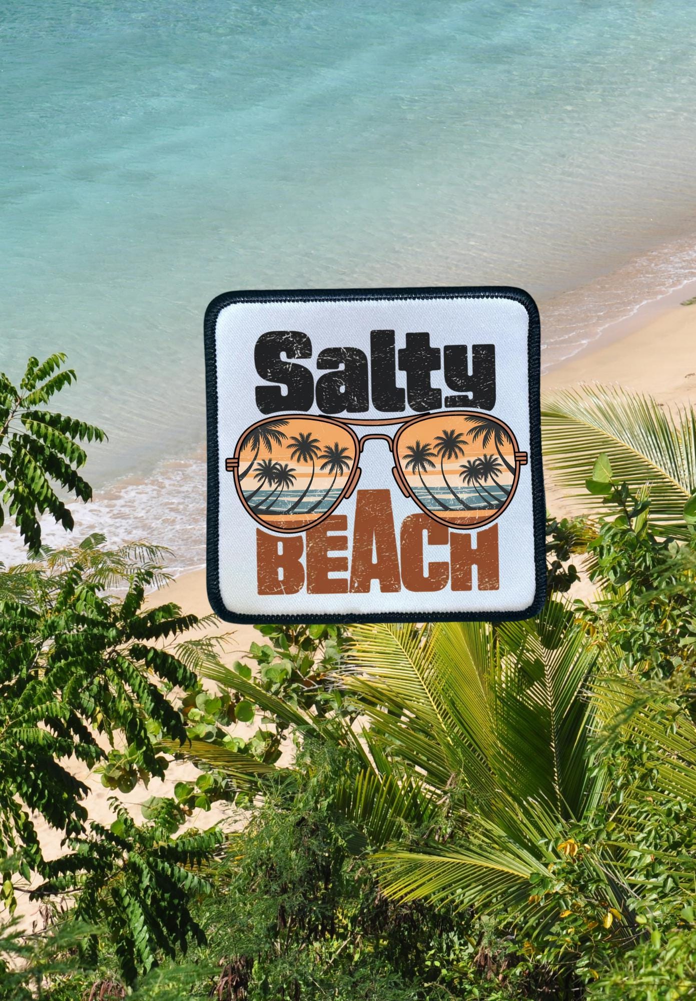 Summer Vibes! Patches- Hat Patches- At The Lake Gettin' Tipsy- Salty Beach-Summer Mojitos-Beaches, Booze & Besties-Iron On-Trucker Hat Patch