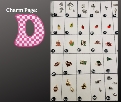 Charms! 100's of Original Charms- Charm Jewelry- Purse Chains- Keychains