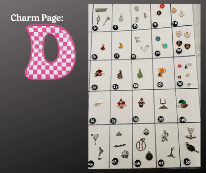 Charms! 100's of Original Charms- Charm Jewelry- Purse Chains- Keychains