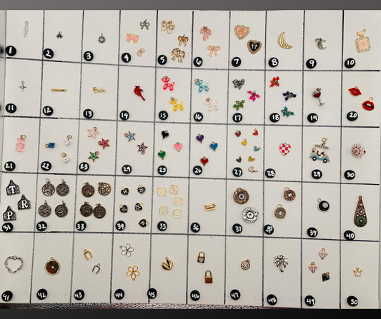 Charms- 100's of Original Charms- Charm Jewelry- Purse Charms- Keychains (B)