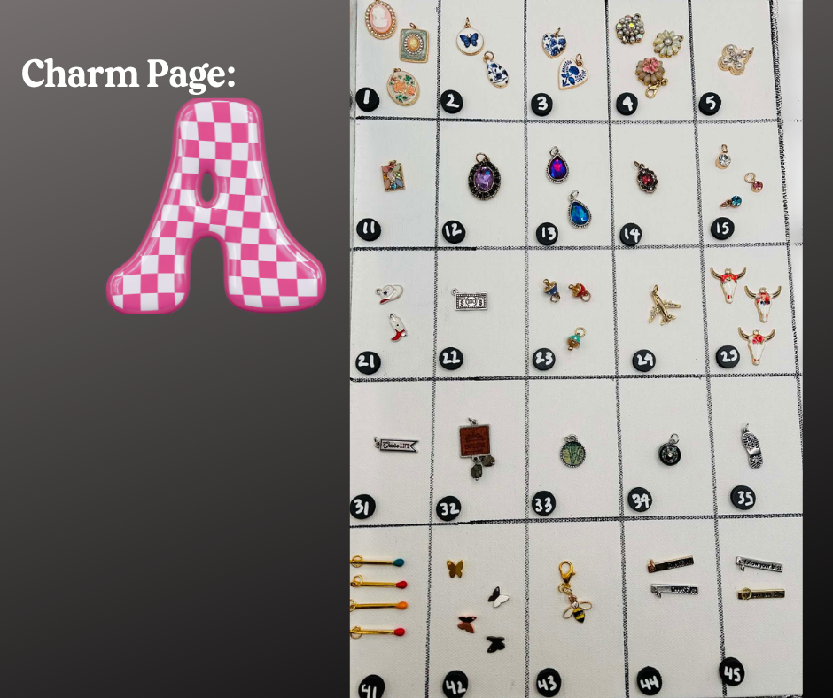 Charms! 100's of Original, Fun, Sassy Charms (Page A)