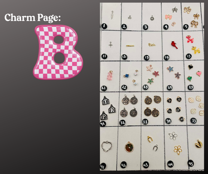 Charms- 100's of Original Charms- Charm Jewelry- Purse Charms- Keychains (B)