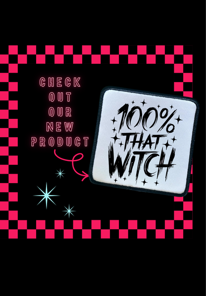 Halloween Patches- Sublimation- Iron On- Sassy