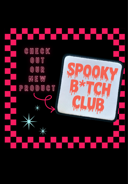 Halloween Patches- Sublimation- Iron On- Sassy