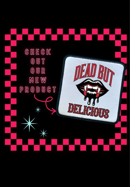 Halloween Patches- Sublimation- Iron On- Sassy
