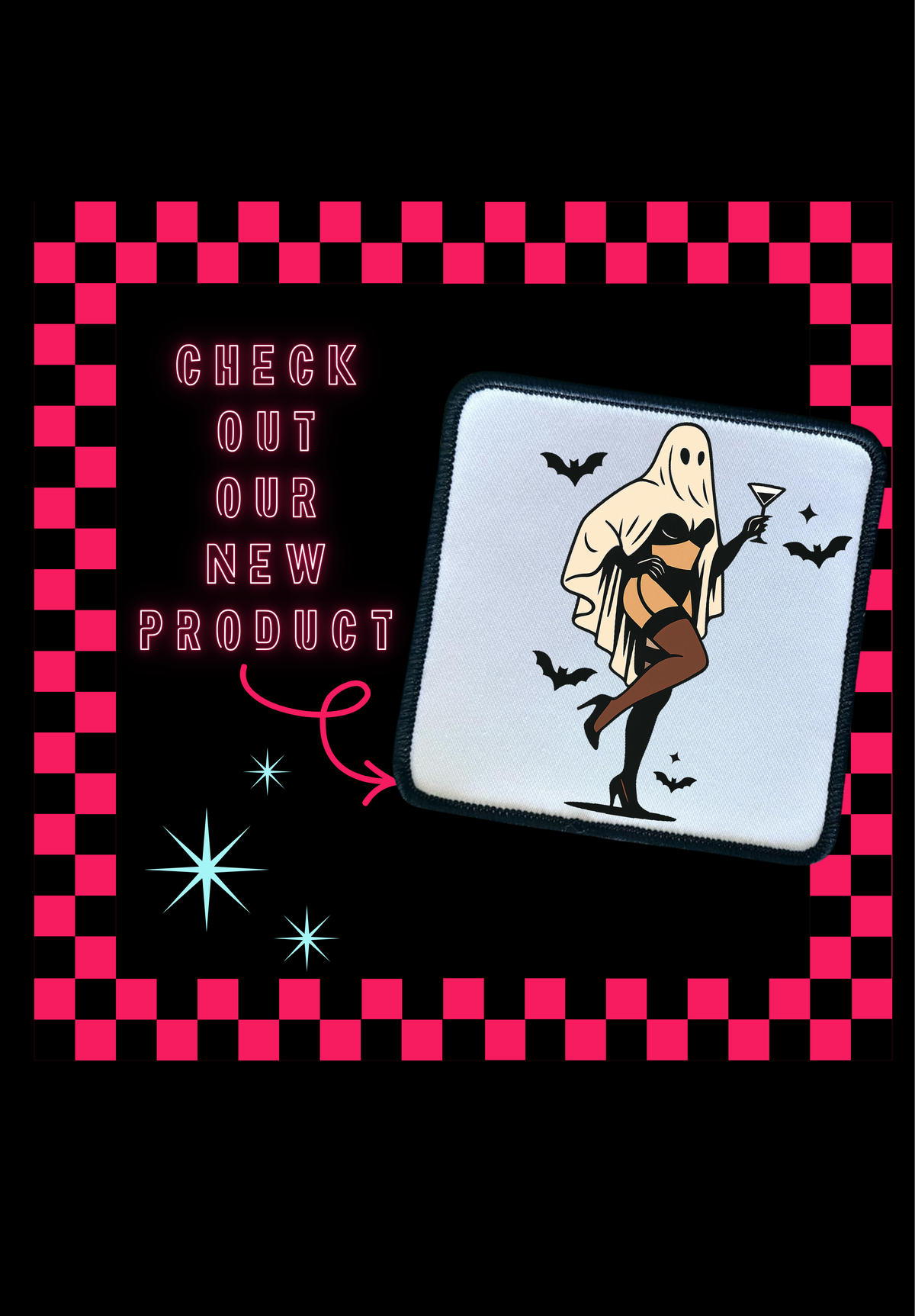 Halloween Patches- Sublimation- Iron On- Sassy