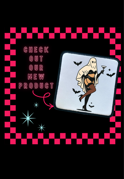 Halloween Patches- Sublimation- Iron On- Sassy