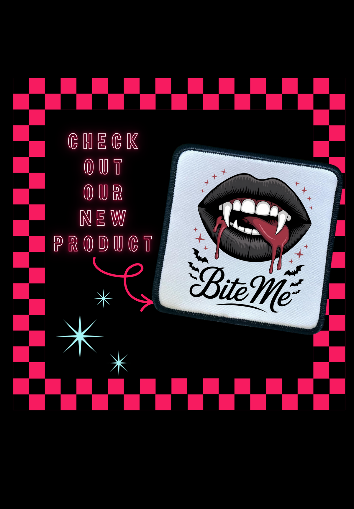 Halloween Patches- Sublimation- Iron On- Sassy