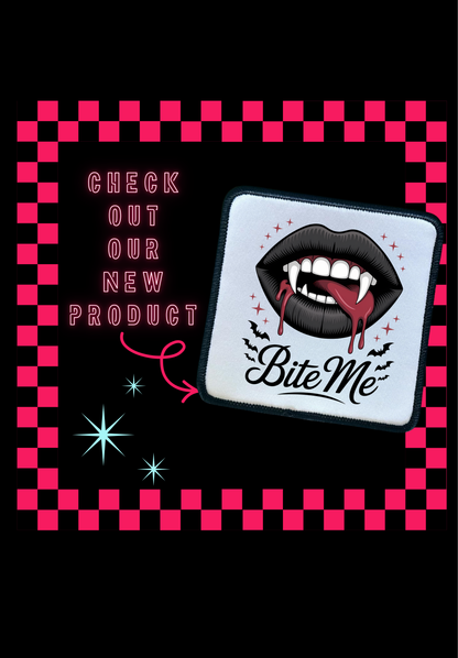 Halloween Patches- Sublimation- Iron On- Sassy