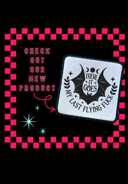 Halloween Patches- Sublimation- Iron On- Sassy