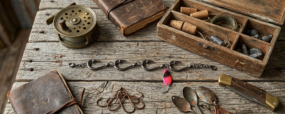 Fishing Hooks w/ Spinners