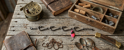 Fishing Hooks w/ Spinners