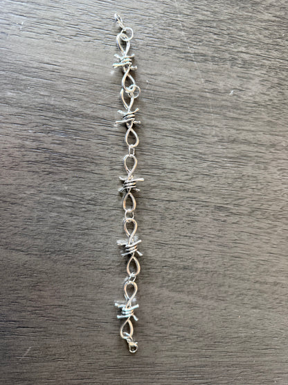 Chunky Barbed Wire Hat Chain