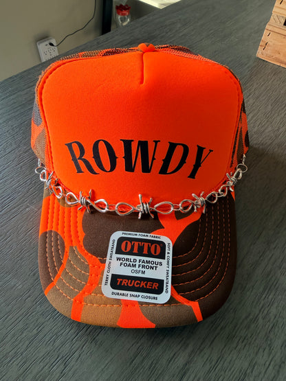 Chunky Barbed Wire Hat Chain