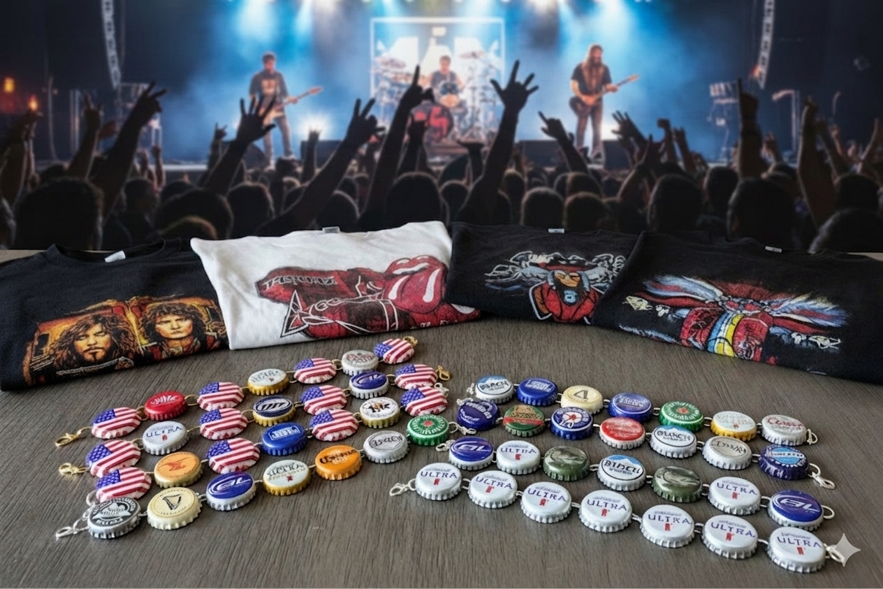 Beer Cap Hat Chains- Trucker Hat Chains- Hand Made- Custom Hat Chains- Guinness- Miller- Blue Moon- Heineken- Trucker Hats