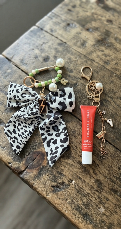 KEYCHAINS! One of a Kind - Sassy- Lipgloss