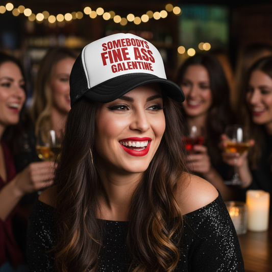 Sassy Valentines Trucker Hats! Galentine's- Custom Hats