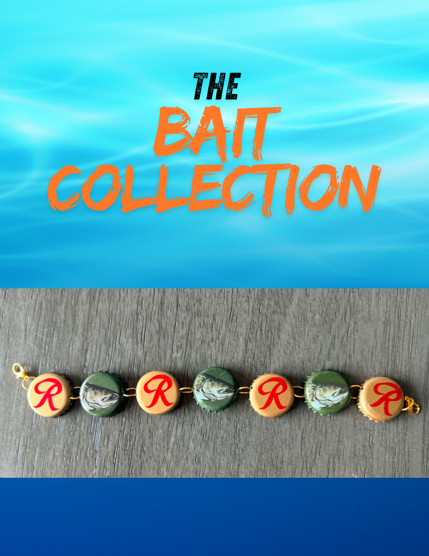 Fishing Release! Edgy Hat Chains- Fishing Hat Chains