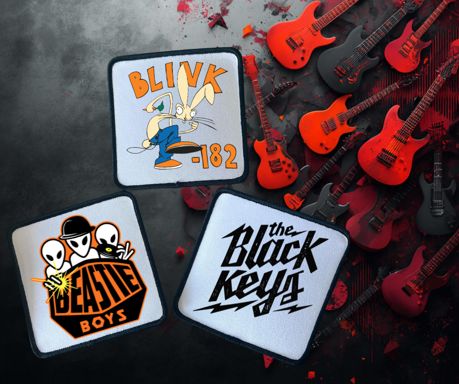 Rock-n-Roll Patches- Band Patches- Heavy Metal- Music Patches- Iron On
