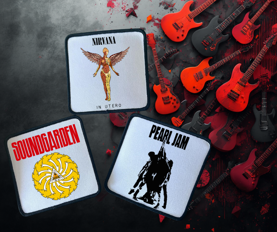 Rock-n-Roll Patches- Band Patches- Heavy Metal- Music Patches- Iron On