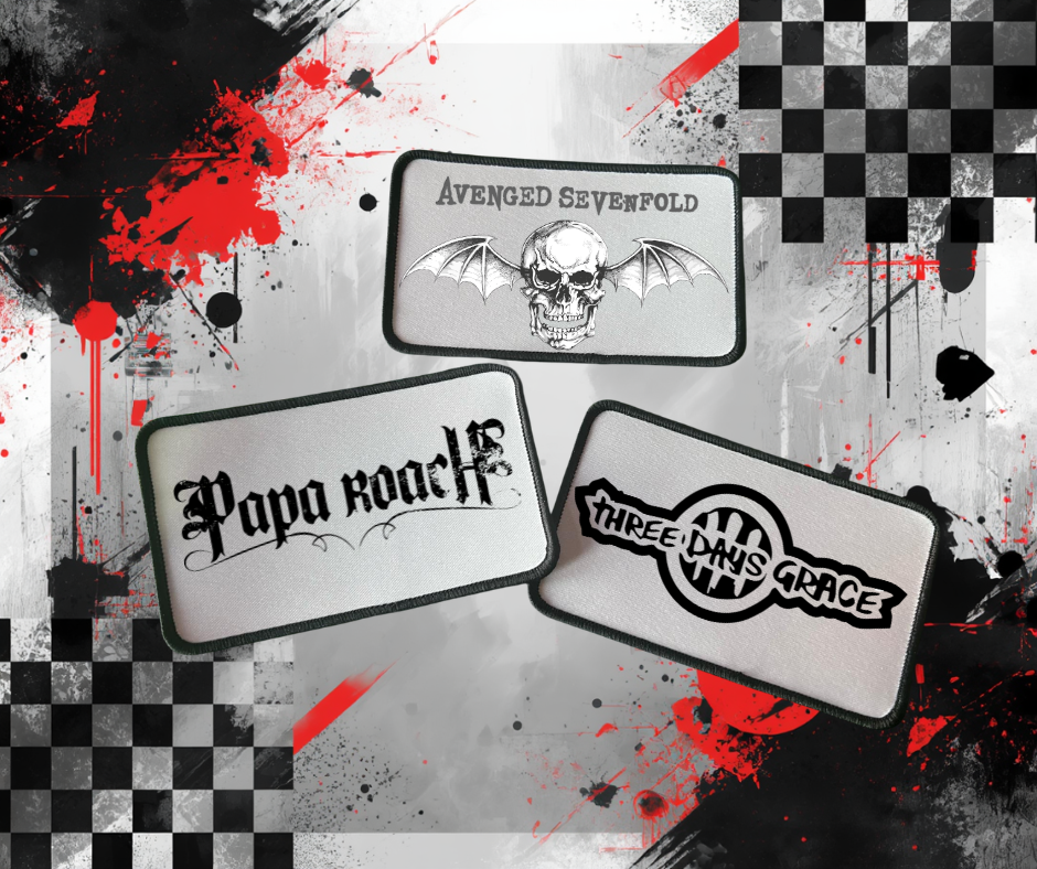 Rock-n-Roll Patches- Band Patches- Heavy Metal- Music Patches- Iron On
