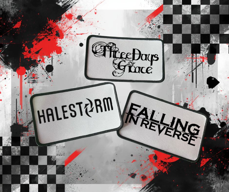 Rock-n-Roll Patches- Band Patches- Heavy Metal- Music Patches- Iron On